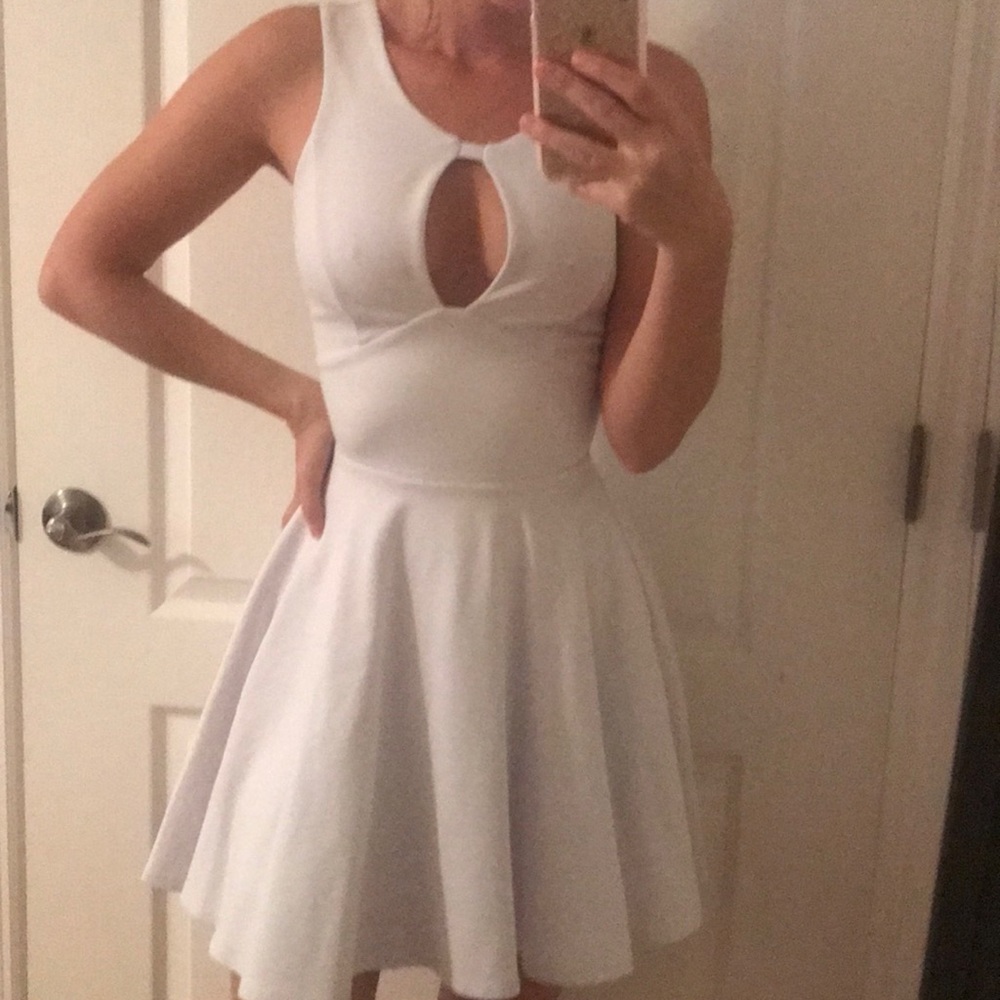 White dress